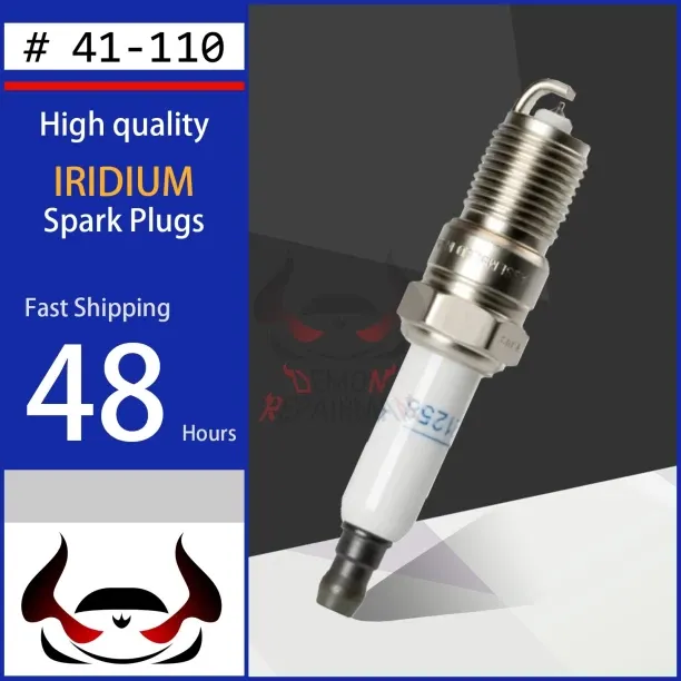 Huanix 8PCS,41-110 41-101 12621258 Iridium Spark Plugs For GMC Chevrolet Hummer Buick 12621258 Irid…