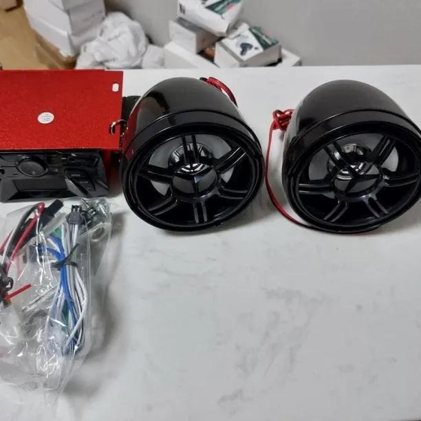 msn motorcycle speakers Compatible with MP3 Car Speaker 2.0