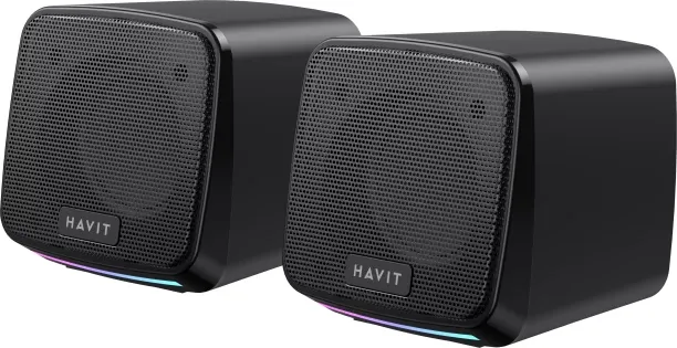 Havit SK764 Best Gaming Computer Pc Speakers With USB 2.0 Wired RGB Led Light Laptop/Desktop Speake…