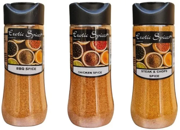 Exotic Spices BBQ, Chicken, Steak & Chops Spices