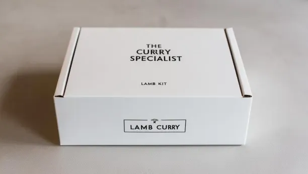 The curry specialist all in one Lamb curry kit with step by step recipe