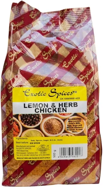 Exotic Spices Lemon & Herb Chicken
