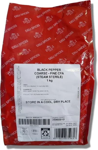 Deli Spices Black Pepper Medium Coarse Fine