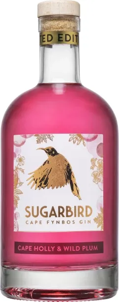 Kindred Spirits Sugarbird Cape Fynbos Gin Cape Holly & Wild Plum Gin