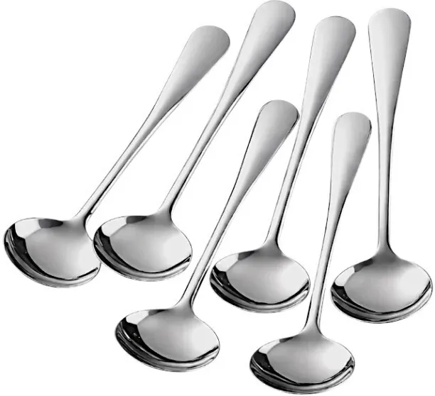Premium E Stainless Steel Soup Spoon Set