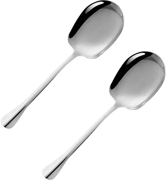Premium Select Stainless Steel Cooking Spoon Set