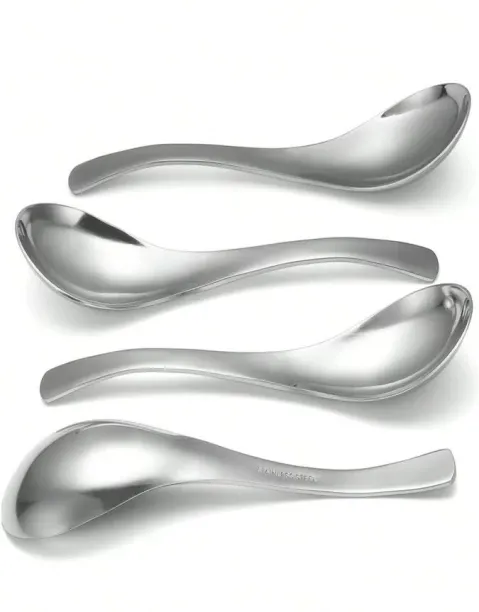 Ever Haven Stainless Steel Soup Spoon Set
