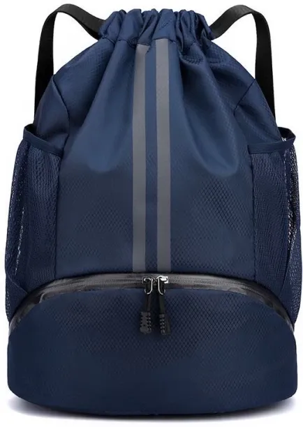 Basketball and football sports drawstring pouch backpack, lightweight and easy-to-use backpack for …