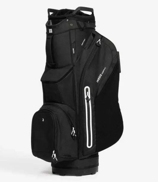 INESIS Cart black golf trolley bag