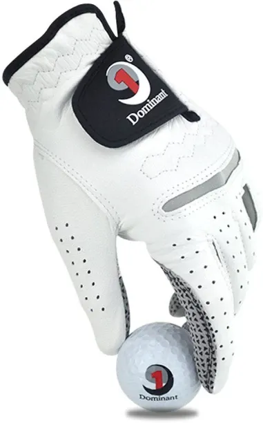 ALANES Non-Slip Sheepskin Wear-Resisting Grain Golf Glove - Left Hand Golf Gloves