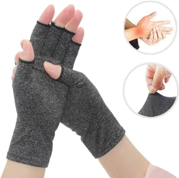 Fantasy Town Arthritis Gloves for Women and Men,Compression Arthritis Gloves, Fingerless Design, Br…