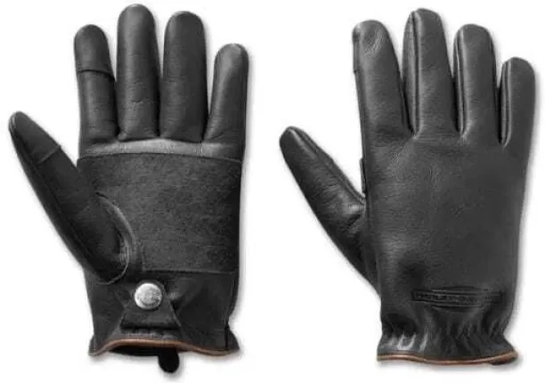 HARLEY-DAVIDSON H-D Rancher Glove – Harley Black Riding Gloves