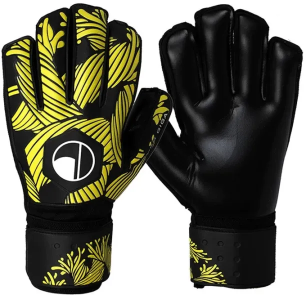 marevic Football goalkeeper gloves, latex finger protection anti-slip, for children and adults trai…