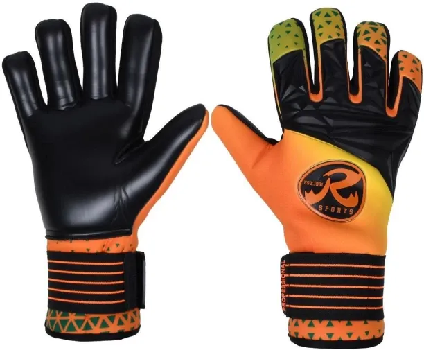 RONEX Professional Goalkeeper Gloves: Neoprene Finger Protection, Anti-Slip Latex Super Grip Palms …