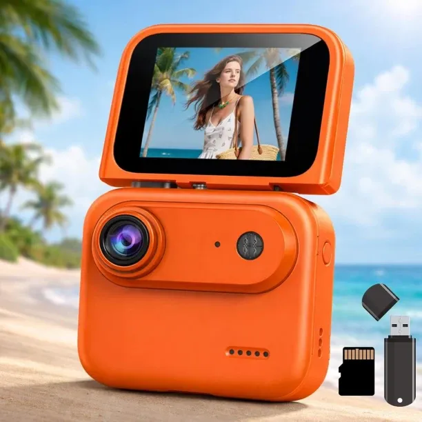 WEIWEISTORE Action Camera 4K 360° Sports and Action Camera