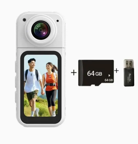 BOWENSTORE S70 thumb camera with 2K resolution, 180° rotation DV camera, magnetic attachment motion…