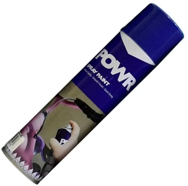 POWR Spray Paint Metallic Dark Blue Metallic Flammable Spray Paints