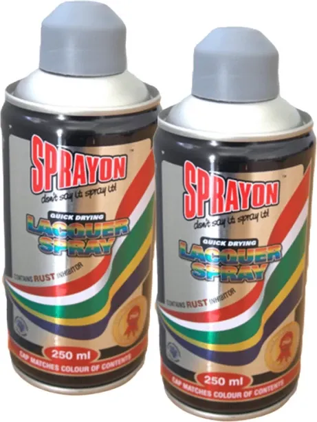 Sprayon Grey Primer New Matte Flammable Spray Paints
