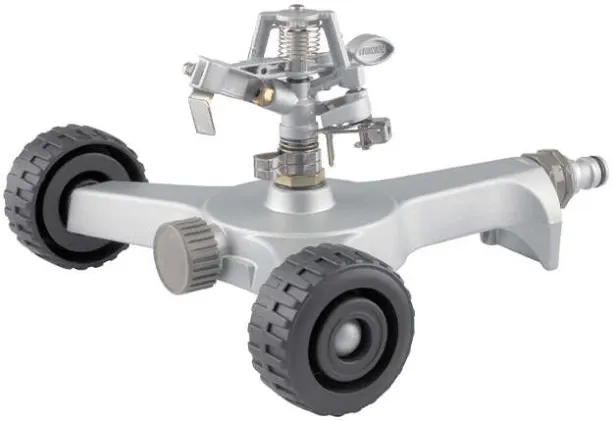 NETA Metal Wheel Base Impulse Sprinkler Garden, Irrigation
