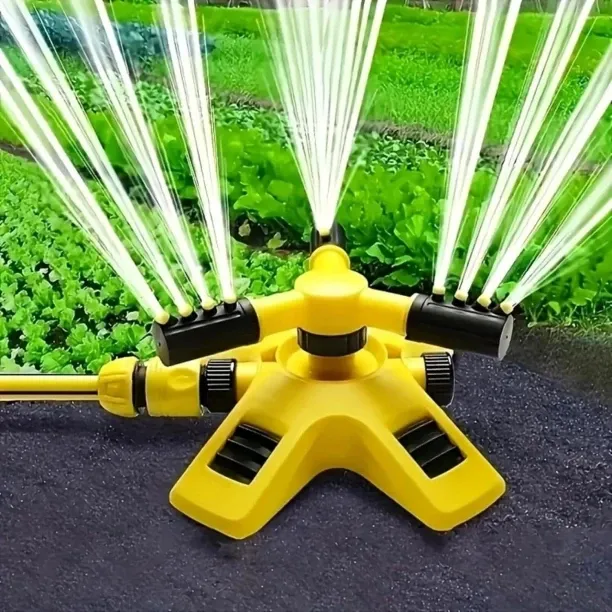 Bloo 360° Rotating Adjustable Water Sprinkler, 2024 New Water Sprinkler for Lawn, Automatic Rotatin…