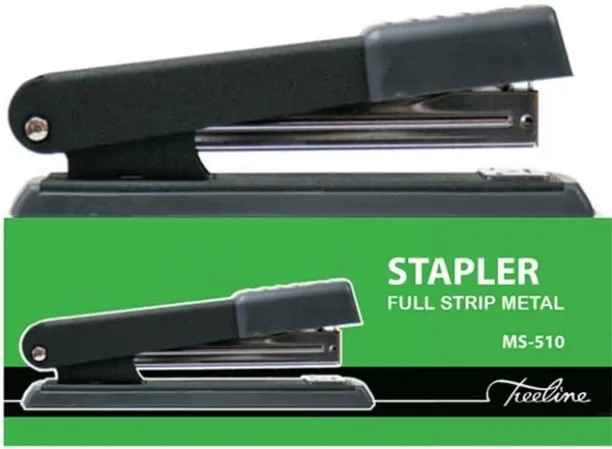 TREELINE Metal Full Strip Stapler 20 Sheets Black (Boxed 12)  Stapler