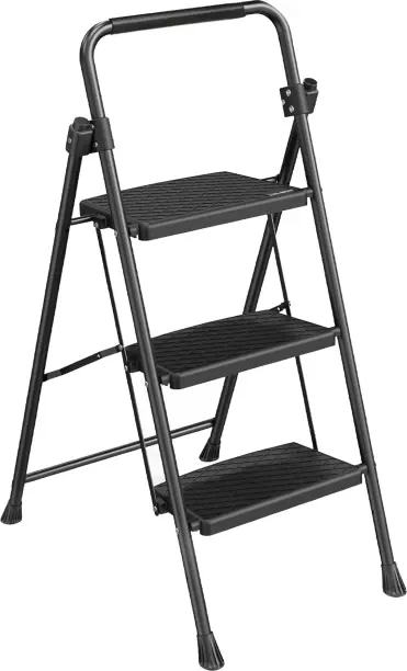 LMA 3 Step Heavy-Duty with Wide Non-Slip Steps -150kg Steel Ladder