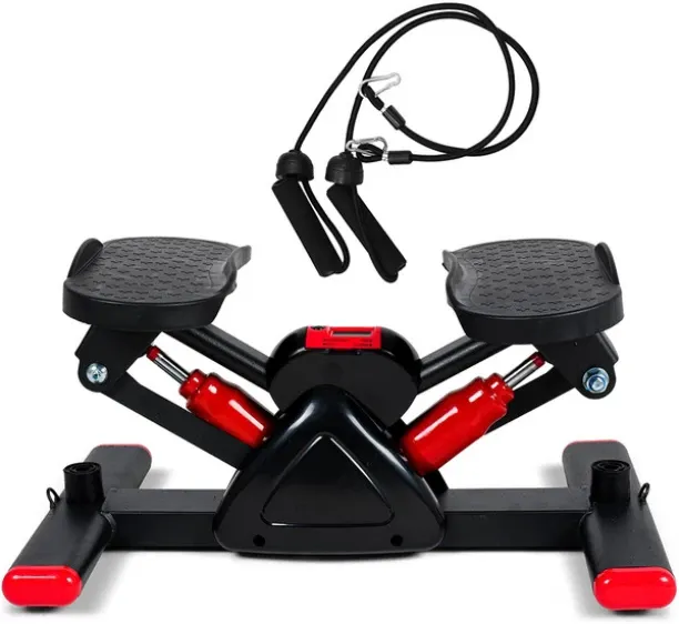 Topika Twist Machine with Resistance Bands, Mini Home Gym Stepper