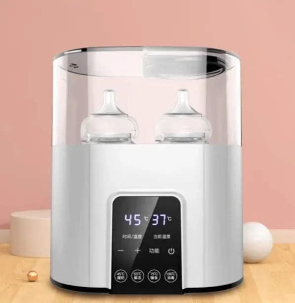 R AND E Multifunctional Baby Bottle Warmer and Steriliser - 2 Slots