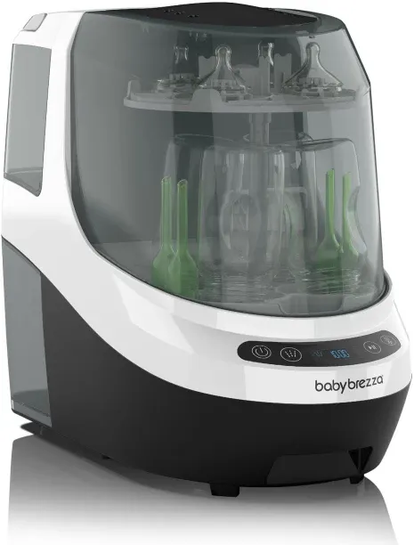 baby brezza Bottle Washer Pro - All In One Washer, Steriliser, Dryer - 4 Slots