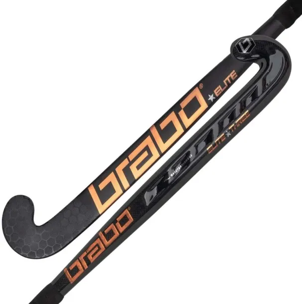 Brabo Hockey Elite 2 Extreme Low Bow Hockey Stick - 93 cm
