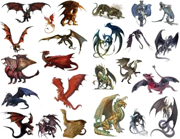 NEXUS 3 cm Magic Dragon Precut Cute Aesthetic Diary Travel Paper Junk Journal Stickers Scrapbooking…