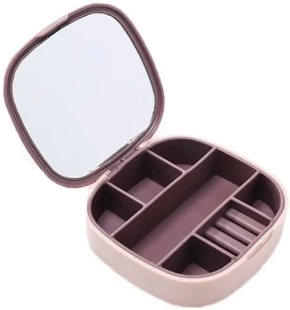 Takme Home Jewellery Storage Box with Mirror Storage Box