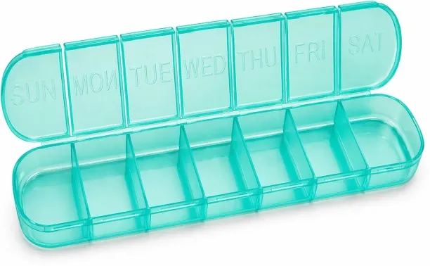Ever Haven 7 Compartment Pill Pullout Organizers