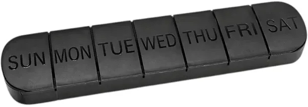 Ever Haven 7 Compartment Pill Pullout Organizers