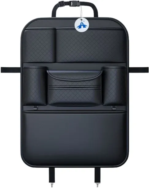 ALANES Car Seat Back Organizer Hanging Large Capacity Storage Bag Shelf Organizers