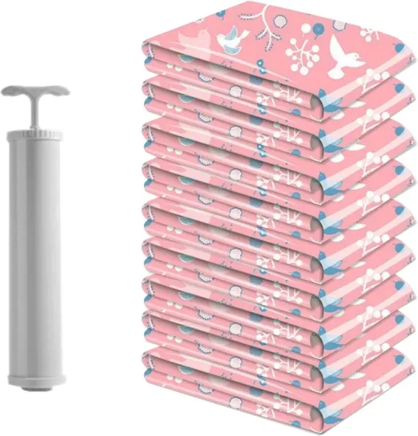 ALANES 11 Pieces/Set Vacuum Compression Storage Bags For Plush Toys Quilts Clothes Toy Organizers