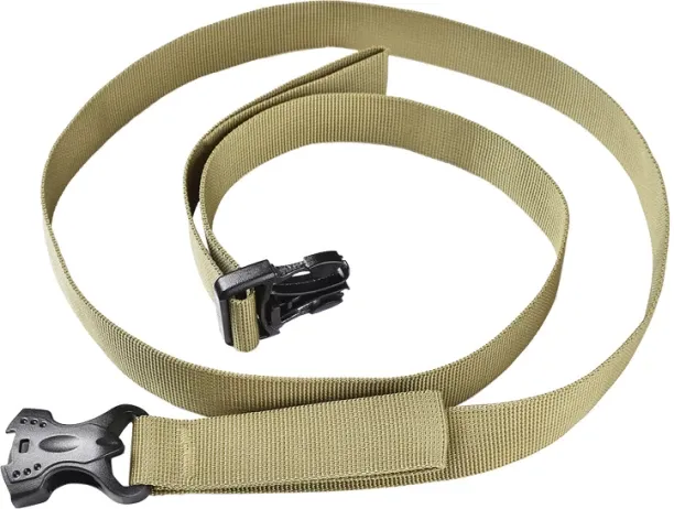 ALANES Luggage Belt Adjustable Outdoor Camping Packing Strap with Buckle - Yellow Strap