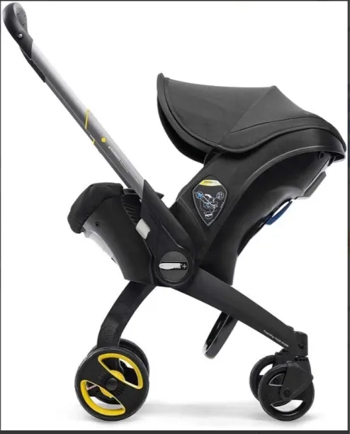 Generic Revolutionary Foldable Nitro Black Stroller Stroller Pram