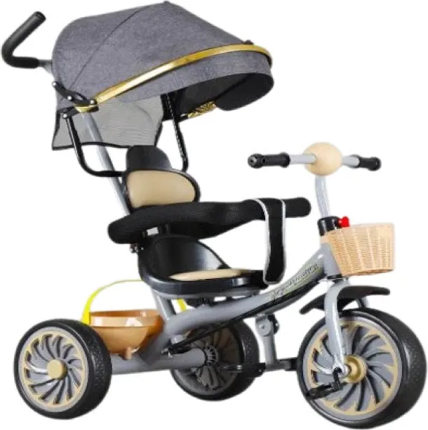 Ashcomonline 3 in 1 Kids Travel Stroller Stroller Pram