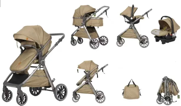 Luxmom V8 3-in-1 convertible stroller Stroller Pram