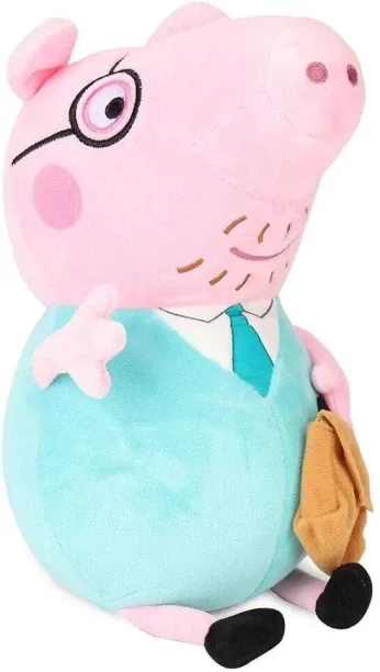 Daddy Pig - Peppa Pig - Soft Plush Toy Daddy Pig - Peppa Pig - Soft Plush - Toy  - 30cm