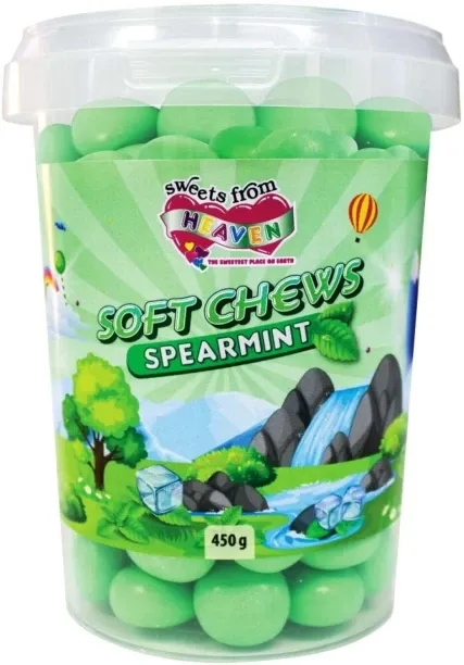 Sweets From Heaven Soft Chews Spearmint Sweets