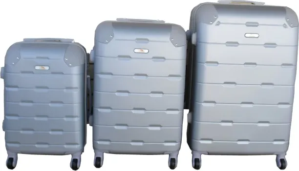 SMTE Hard Outer Shell Protected Luggage Set Cabin & Check-in Set 4 Wheels - 28 inch