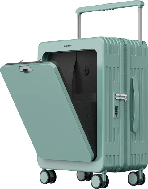 iDemoo suitcase Cabin & Check-in Set 8 Wheels - 20 inch