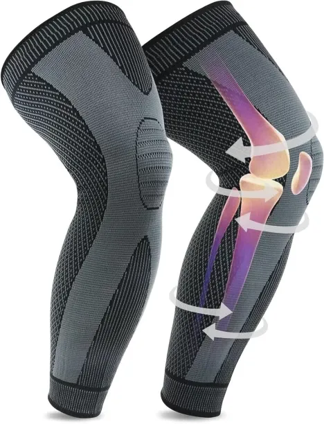 NEXUS Full Leg Sleeve, Thigh High 20-30mmHg Graduated Compression Stockings for Women & Men, Knee C…