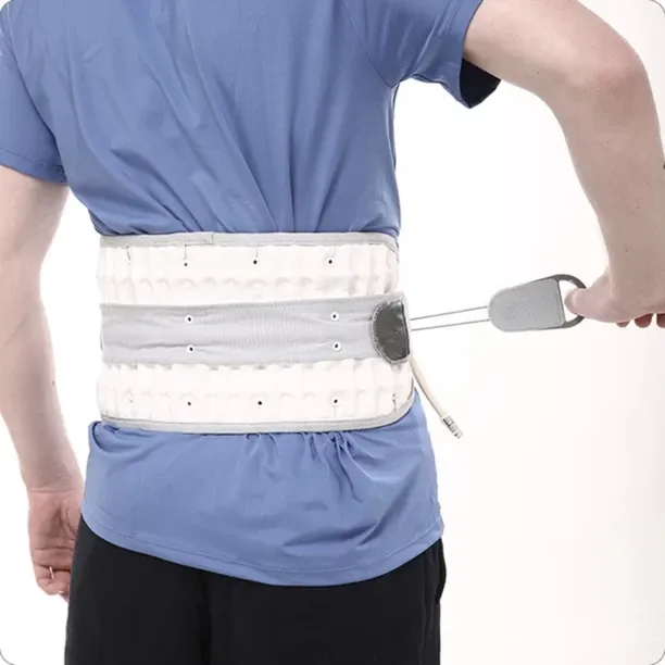 generic Back Brace Air Traction Belt Back / Lumbar Support For  Health Care