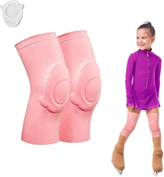 NEXUS Kids Women Yoga Dance Knee Pads(1 Pairs), Knee Brace for Volleyball Yoga Dance Figure Skating…