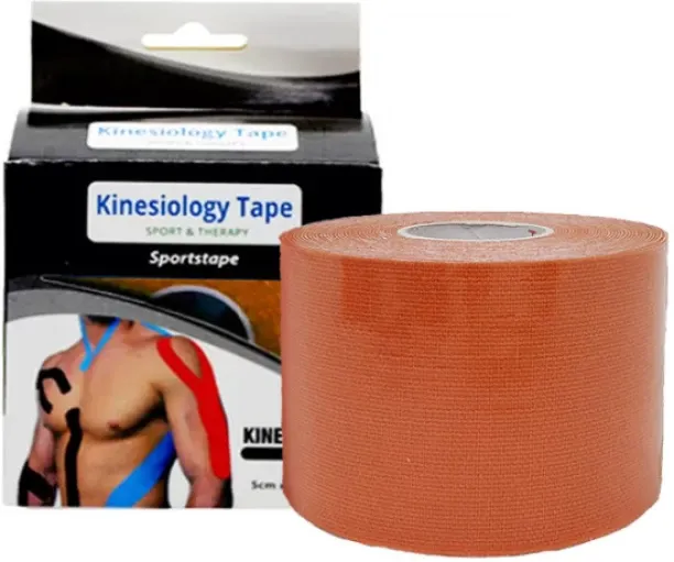 Kinesiology Tape 5m Roll (Sport & Therapy) Kinesiology Tape For  Sports