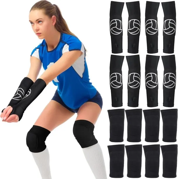 NEXUS Volleyball Knee Pads and Volleyball Arm Sleeves Volleyball Pads Forearm Elbow Sleeve Volleyba…