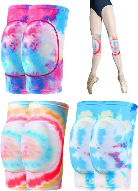 NEXUS 3 Pack Dance Knee Pads Woman Girl Volleyball Anti Slip Padded Sponge Knee Protector Brace Bre…